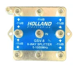 Holland Electronics Gsv-8 8-way Splitter 5-1000mhz. Fixed Price $12.00.