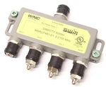 Directv Msplit4r1-01 4-way Wnc Swim Splitter Dtv Direct 4 Way Sws14-r3. Fixed Price $14.99.