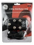 4 Way Distributor Amp Signal Strength Ge Authentic New Sealed. Fixed Price $14.87.