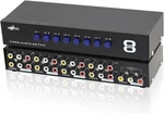 E-sds 8-way Rca Switch Av Switcher 8 In 1 Out Composite Video L/r Audio Selector. Fixed Price $46.23.