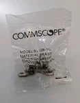 (qty 10) Commscope/signal Vision Sv-gb-1g Brass Grounding Block Sizes:#14-#6. Fixed Price $29.25.