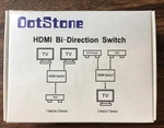 Dotstone Hdmi 2-to-1 And 1-to-2 Bi-directional Switch Audio/video.. Fixed Price $9.99.