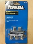 Ideal 85-134 1 Ghz 4-way High Performance Cable Splitter - Low Loss -new In Pkg. Fixed Price $2.95.
