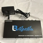 Brightlink Bl-4x4-hd20 4x4 Hdmi Matrix Splitter 4k 60hz 4:4:4. Fixed Price $59.95.