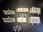Coax Splitters & Diplexers Lot Of 7 - Tru Spec, Channel Master, Antronix &more. Fixed Price $29.50.