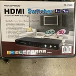 Hdmi 4 In, 1 Out, Switcher/selector, Remote. Monoprice Md-415arc.. Fixed Price $19.99.