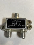 Tru-spec Ds75-2 Coaxial Cable Splitter Mb137. Fixed Price $9.99.