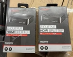 2 Pack Rocketfish Rf-g1603 Output Hdmi Splitter Black Hm-roc. Fixed Price $33.00.