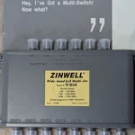 Zinwell Ms6x8wb-z Wideband 6x8 Multiswitch For Ka/ku Dish Antenna Ships Asap New. Fixed Price $14.99.