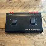 2 Way Pair Speaker Switch Switcher Switching Box Splitter Combiner - Used. Fixed Price $20.00.