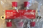 4-way Coax Splitter Holland Hfs-4d 5-2150mhz Dish Network Approved Hopper. Fixed Price $6.50.