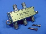 Leviton 900 Mhz 4-way Coaxial F-type Connector Video Adapter Splitter 40987-4. Fixed Price $2.84.