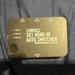 Liberty Av Solutions 3x1 Hdmi 4k Auto Switcher Dl-a31-42. Fixed Price $20.00.