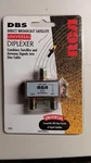 New Rca Dbs 2-way Satellite Diplexer With Dc Pass Through Vintage 1999. Fixed Price $8.48.