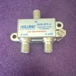 Holland Ghs-2fc Li 2-way Coaxial F Splitter Low Intermodulation. Fixed Price $7.99.