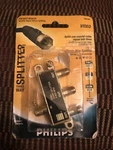 Philips Ph61001 Three 3-way Video Splitter Coaxial Cable. Fixed Price $3.99.