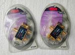 Pair Rca High Performance Gold Plated 2 Way Digital Splitter Dt2sp - New/sealed. Fixed Price $15.00.