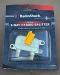 Radioshack 75 Ohm 2-way Hybrid Coax Rj6 Cable Splitter Combiner 15-1234 Nos Nip. Fixed Price $8.19.