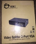 Siig Vv-s20012-s2 2-port Vga Video Splitter. Fixed Price $11.99.