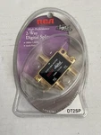 Rca High Performance Gold Plated 2 Way Digital Splitter Dt2sp - New/sealed. Fixed Price $5.99.