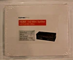 Kanexpro Hdmi 1x2 Mini Splitter With Full Hd 1080p Hd2pspb. Fixed Price $18.00.