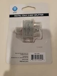 Onn Digital Coax 2-way Splitter New. Fixed Price $2.50.