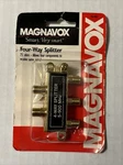 Magnavox 4 Way Coax Splitter 75 Ohm Four Component 5-900 Mhz M61002. Fixed Price $7.00.