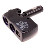 For Iphone 16/pro/max/plus - Dc Socket Car Charger Splitter 2-port Usb Power. Fixed Price $18.99.