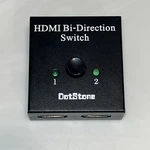 Dotstone Hdmi 2-to-1 And 1-to-2 Bi-directional Switch Audio/video Tested Works. Fixed Price $12.99.