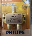 Philips Home Theater Two Way Splitter (m62800) 24k Gold Plated Connectors *new*. Fixed Price $6.00.