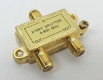 2-way Signal Splitter 5-900 Mhz Gold Plated Cable Tv Antenna Recoton V305 New. Fixed Price $7.99.