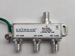Extreme Balanced 3 Way Hd Digital High Performance Coax Cable Splitter Bds103hb. Fixed Price $8.98.