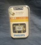 Philips Two-way 24k Gold Plated Connector Splitter Swv3020w/17 2300 Mhz. Fixed Price $11.50.