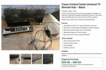 Caavo Universal Remote Control Center Hdrx4 Entertainment Hub With Voice. Fixed Price $45.00.