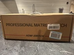 Mt-viki 4k Hdmi 8x8 Matrix Switch 30hz Support Web Gui & Remote 3.5mm Stereo. Fixed Price $300.00.