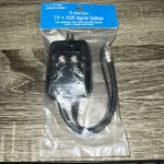 Archer Radio Shack 75-ohm Coax Tv Vcr Signal Splitter For Vhf Uhf Fm 15-1252. Fixed Price $9.00.