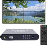 Iseevy 4k Uhd Video Tv Wall Controller With 4 Hdmi Outputs/ Plug-and-play. Fixed Price $127.49.
