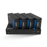 Orei 4k 60hz 1x4 Hdmitm Extender Splitter (loop) - 230ft (cat6) (uhd14-ex230-k). Fixed Price $229.99.