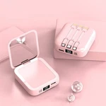 Beauty Mirror Power Bank Comes With Cable Portable Mini. Fixed Price $22.74.