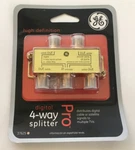 Ge 37625 Digital 4-way Signal Splitter Pro High Definition. Fixed Price $5.07.