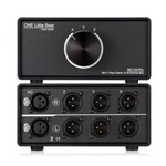 Nobsound 1in3out Xlr Audio Switch Balanced Converter 3way Stereo Passive A. Fixed Price $89.28.