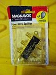 Magnavox Four Way Coax Splitter M61002. Fixed Price $5.99.