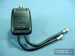 Leviton C5157 Black Uhf/vhf Video Band Separator 75 Ohm Coax Cable. Fixed Price $8.54.