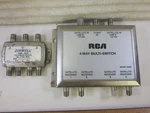 Rca 4 Way Multi-switch Model D6520 + Zinwell Sam-3402 3x4 Lot Of 2. Fixed Price $29.00.