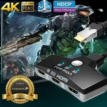 Fosmon 3x1 3 Port 4k 3d Ready Hdcp Hdtv Compact Hdmi Switch Hub Adapter. Fixed Price $19.99.