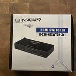Binary B-220-hdswtch-3x1 3x1 Hdmi Switch (new In Box). Fixed Price $30.00.