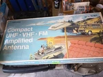 Archer Vintage 1970s Era Uhf Vhf Fm Television Amplified House Antenna Nib. Fixed Price $115.00.
