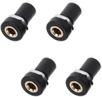 Ximimark 4pcs 3.5mm Audio Video Connector With Nut. Fixed Price $11.30.