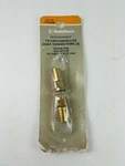 Radioshack Tv/catv/satellite Coax Connectors 278-0236 2 Pieces. Fixed Price $12.45.
