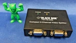 Black Box Ac1056-2, Compact 2-channel Video Splitter. Fixed Price $23.99.
